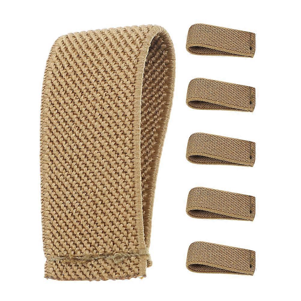 Elastic Backpack Belt Keepers Nylon Webbing Strap Retainers 12Pcs