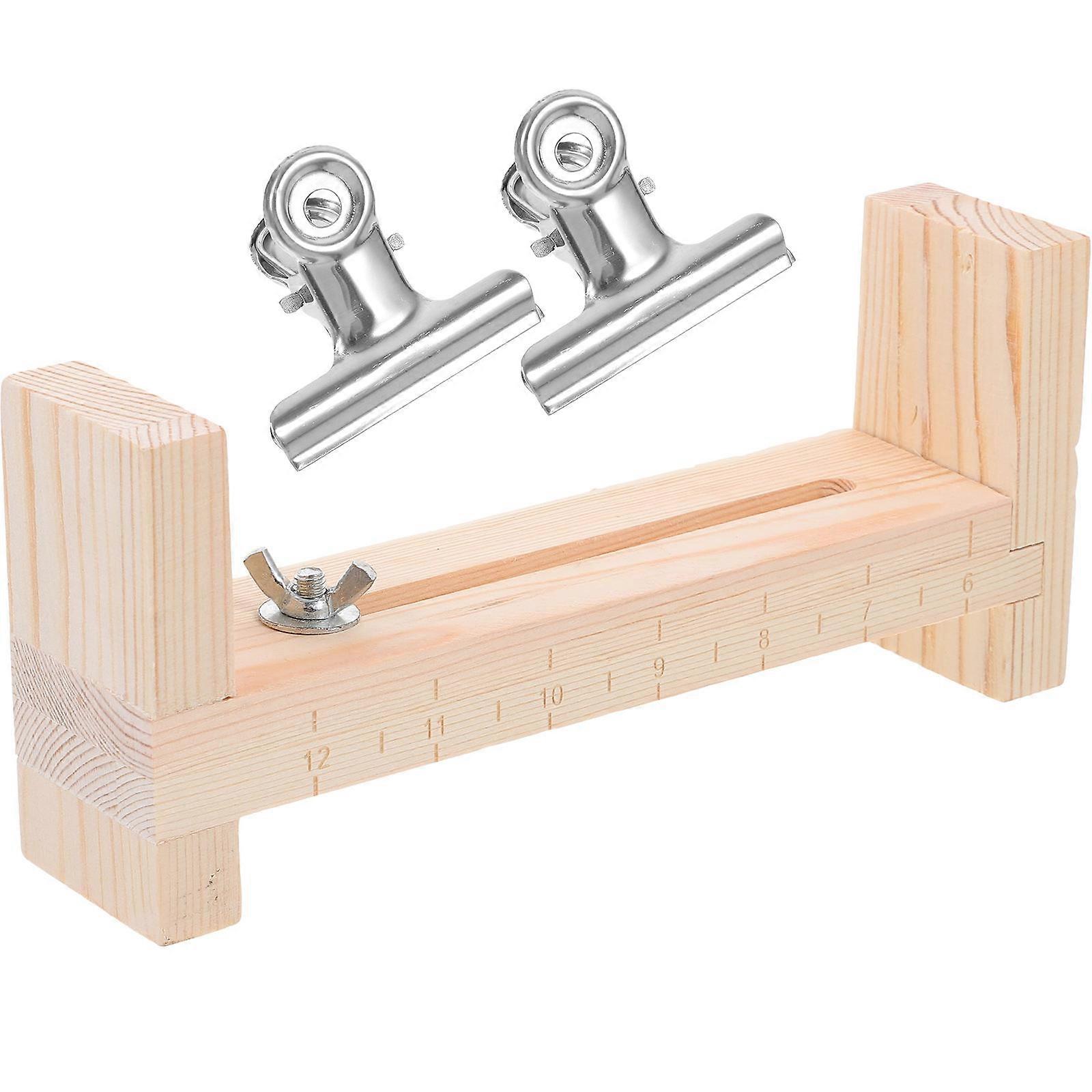 Lanyards Tool Kit for Weaving DIY Craft Wood Bracelet Maker 1Set