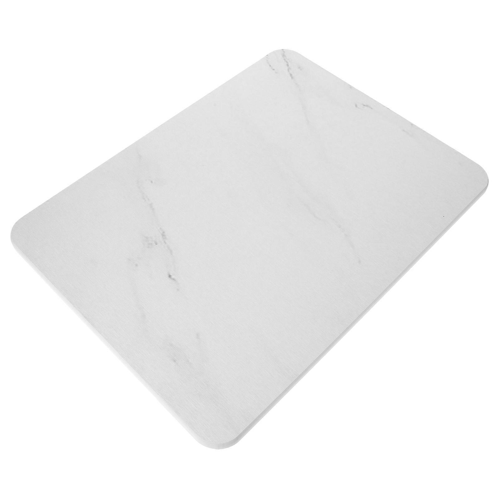 Diatomite Drying Mat for Kitchen Counter Non-Slip Dish Drying Mat