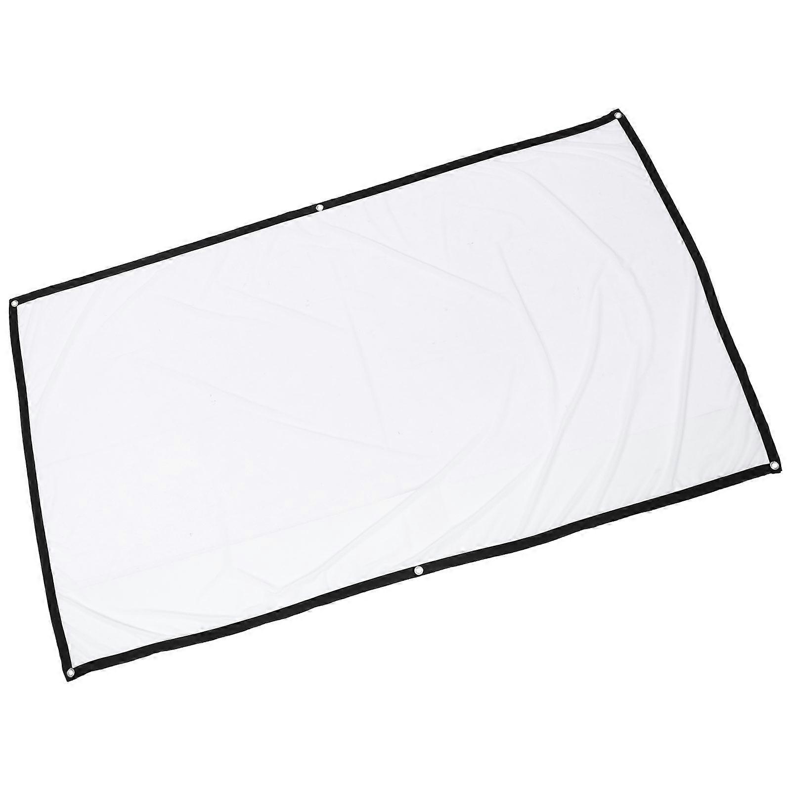 Polyester Folding Projector Screen Portable Projection Screen for Home 5Pcs
