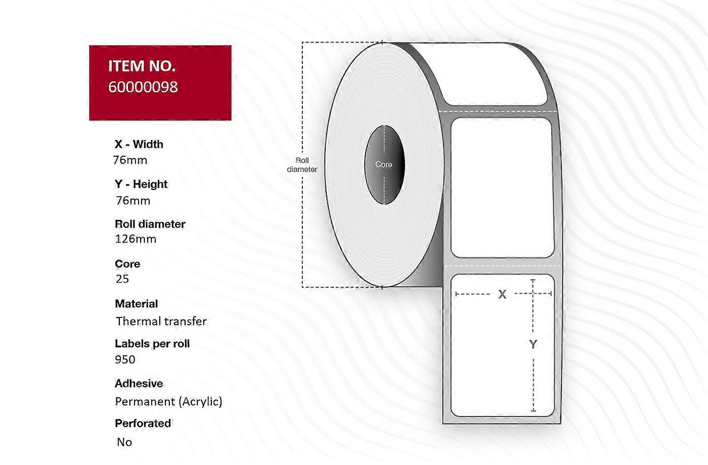 Transferência térmica permanente.