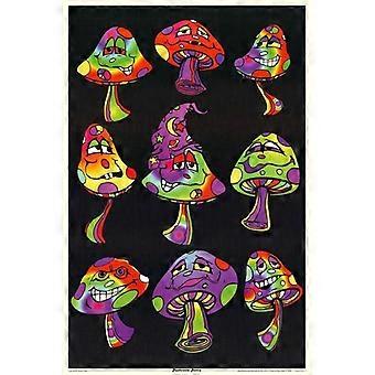 MUSHROOM MANIA Jigsaw Puzzle Brain Teaser G1178