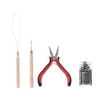 Hair Extension Tool Kit for Salon Use with Pulling Needle 1Set Professional