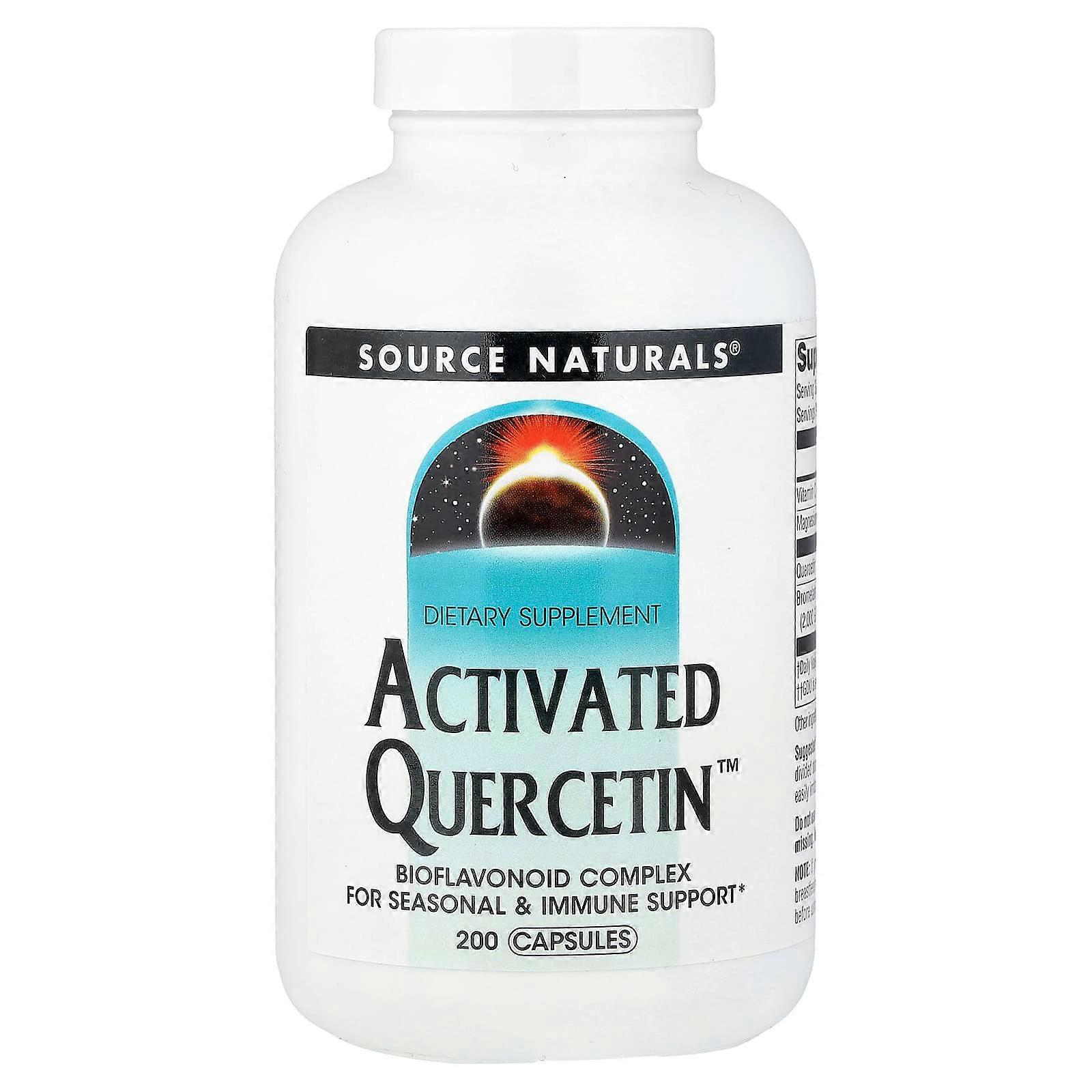 Source Naturals, Activated Quercetin, 200 Capsules