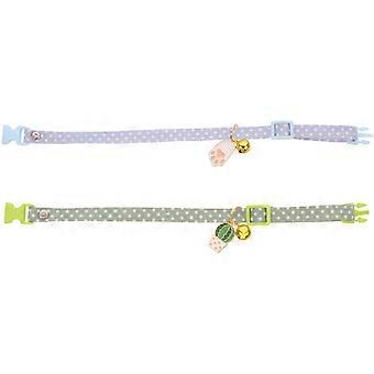 Cat Breakaway Collars Adjustable Cat Collar with Pendant 10Pcs Kitten Neck Collars