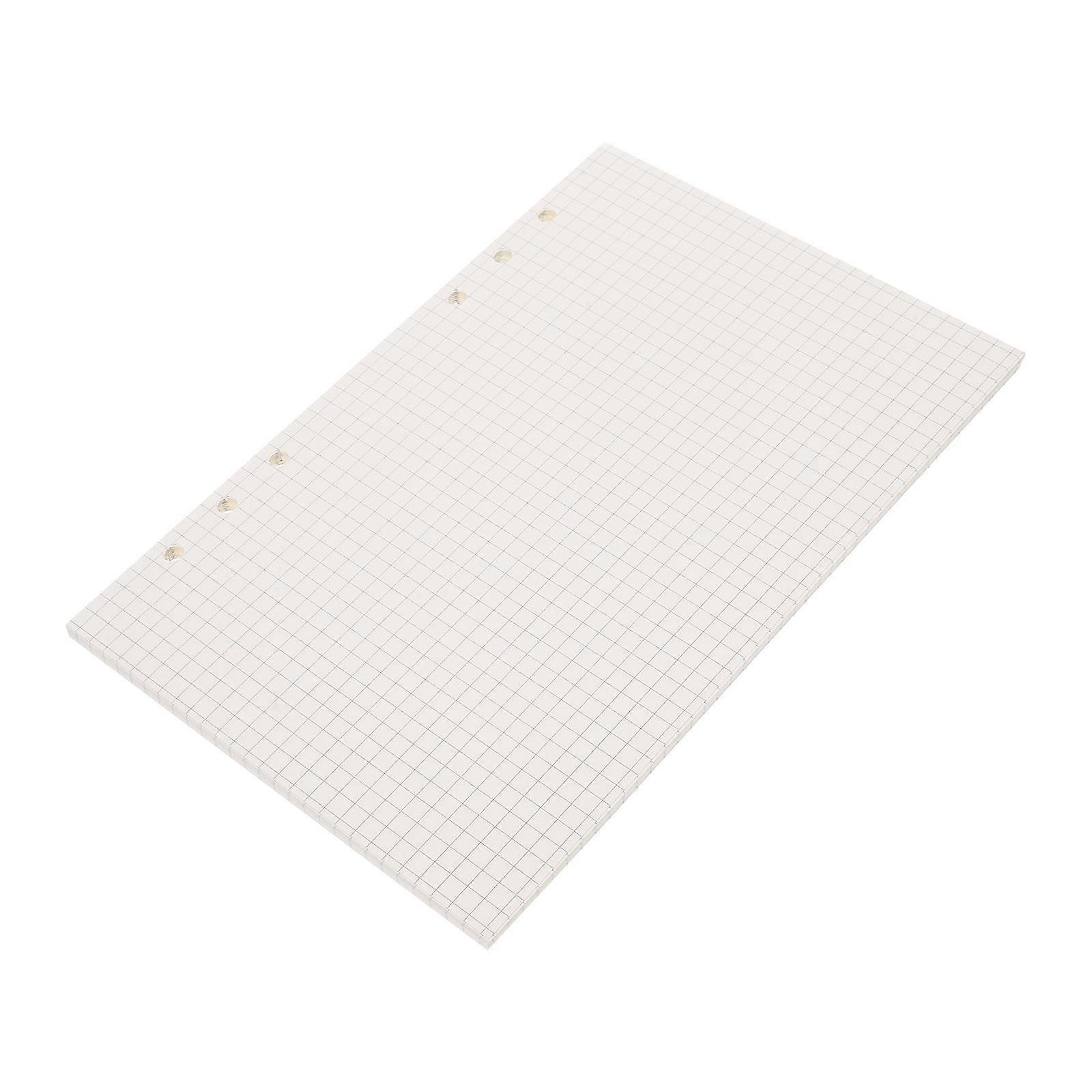 A5 Grid Refill Paper Loose Leaf Binder Refills for Note Taking 45 Sheets
