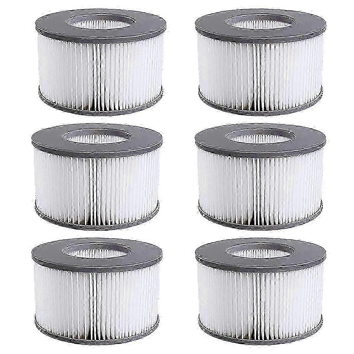 compatible with Mspa 2020 Models 6 Pcs Replacement Filter Cartridges compatible with Inflatable Pools