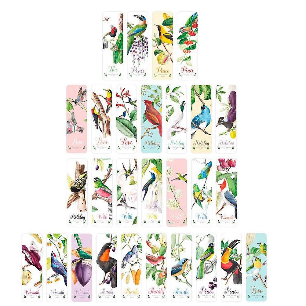 Classic Pattern Design Bookmarks Paper Bookmarks for Reading 28Pcs