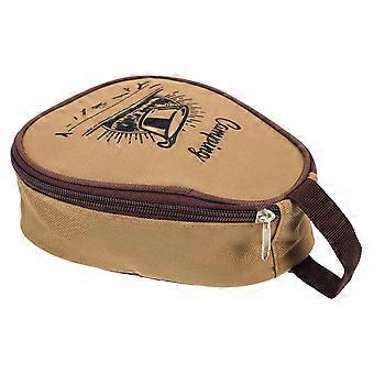 Camping Bowl Bag for Storage 2Pcs Oxford Cloth Waterproof Cutlery Bag