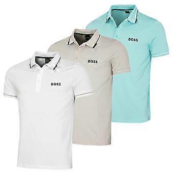 Hugo Boss Herren Paul Pro 4-Wege-Stretch-Golfpolohemd