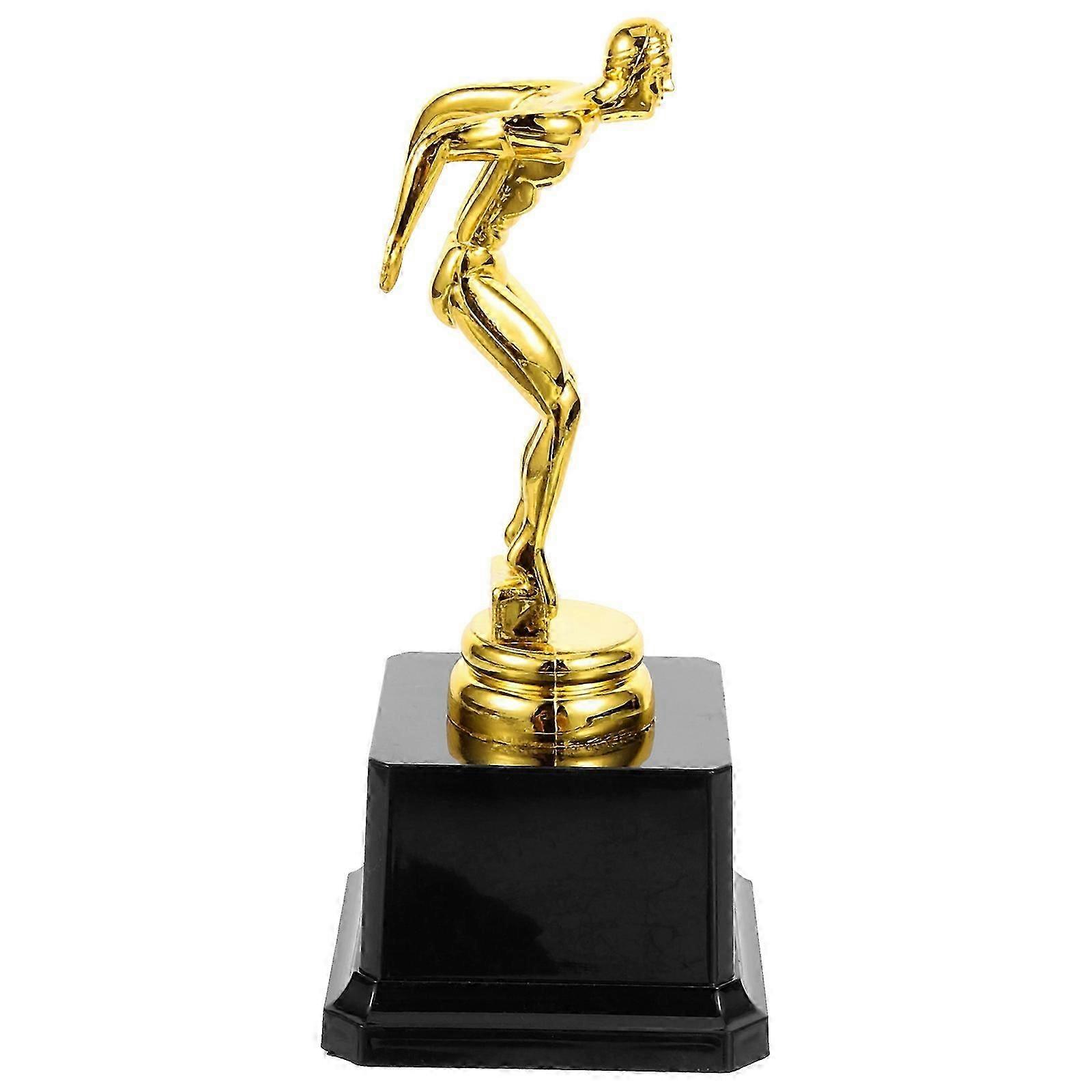 Decorative Diving Trophy Golden Awarding Trophy Cup
