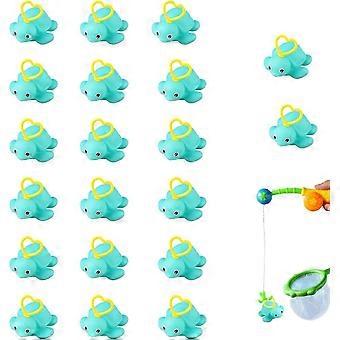 Eend Vissen Speelgoed 20 Stuks Oplichten Squishy Speelgoed Leuk Carnaval Spel voor Kinderen Baby Jongens Meisjes Sensorische Ontwikkeling Feest
