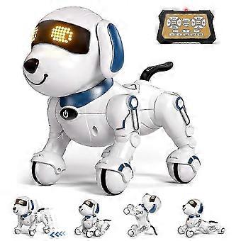 Interactive Remote Control Robot Dog Toy for Kids - Programmable Smart Robot for Boys Girls Fun
