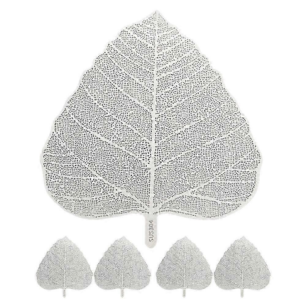 5pcs Tea Filter Leaf-shaped Tea Infuser Kongfu Tea Filter Teaware Accessories