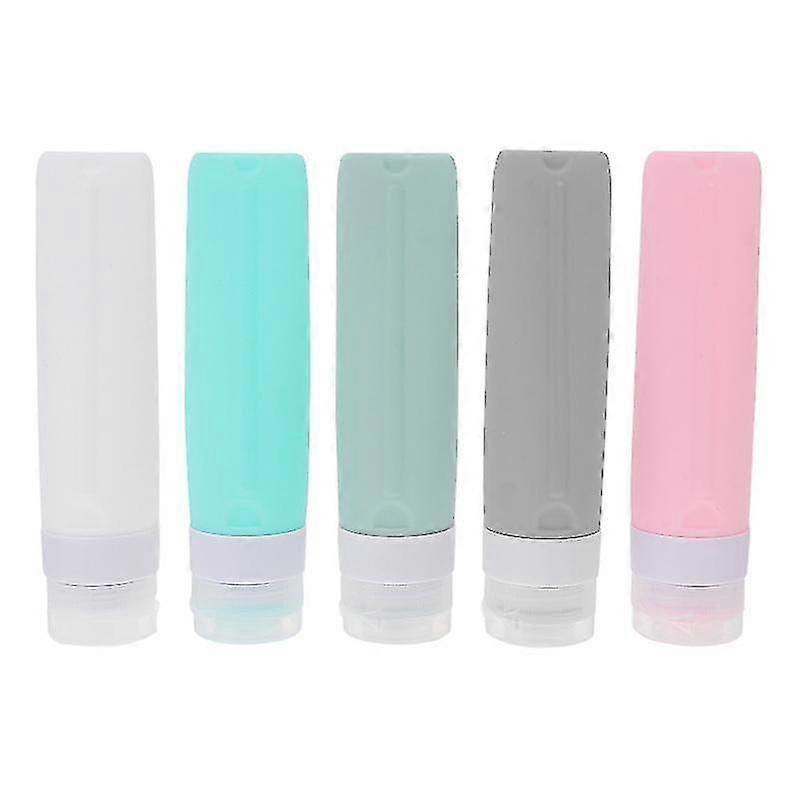 5pcs container bottle, Empty Bottle Silicone