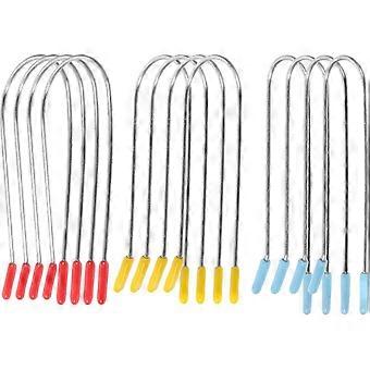 SNDO-24pcs Hot Roller Clips Hot Rollers Curler Clips Hot Roller Clips Replacement U-shaped Clips