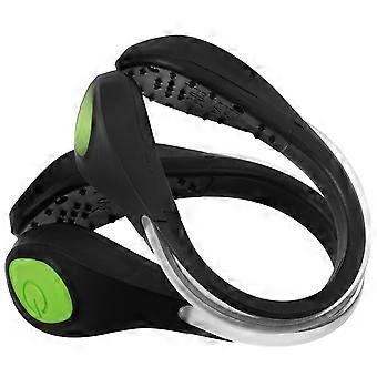 Luci a LED da agganciare alle scarpe per corsa e jogging (2 paia)