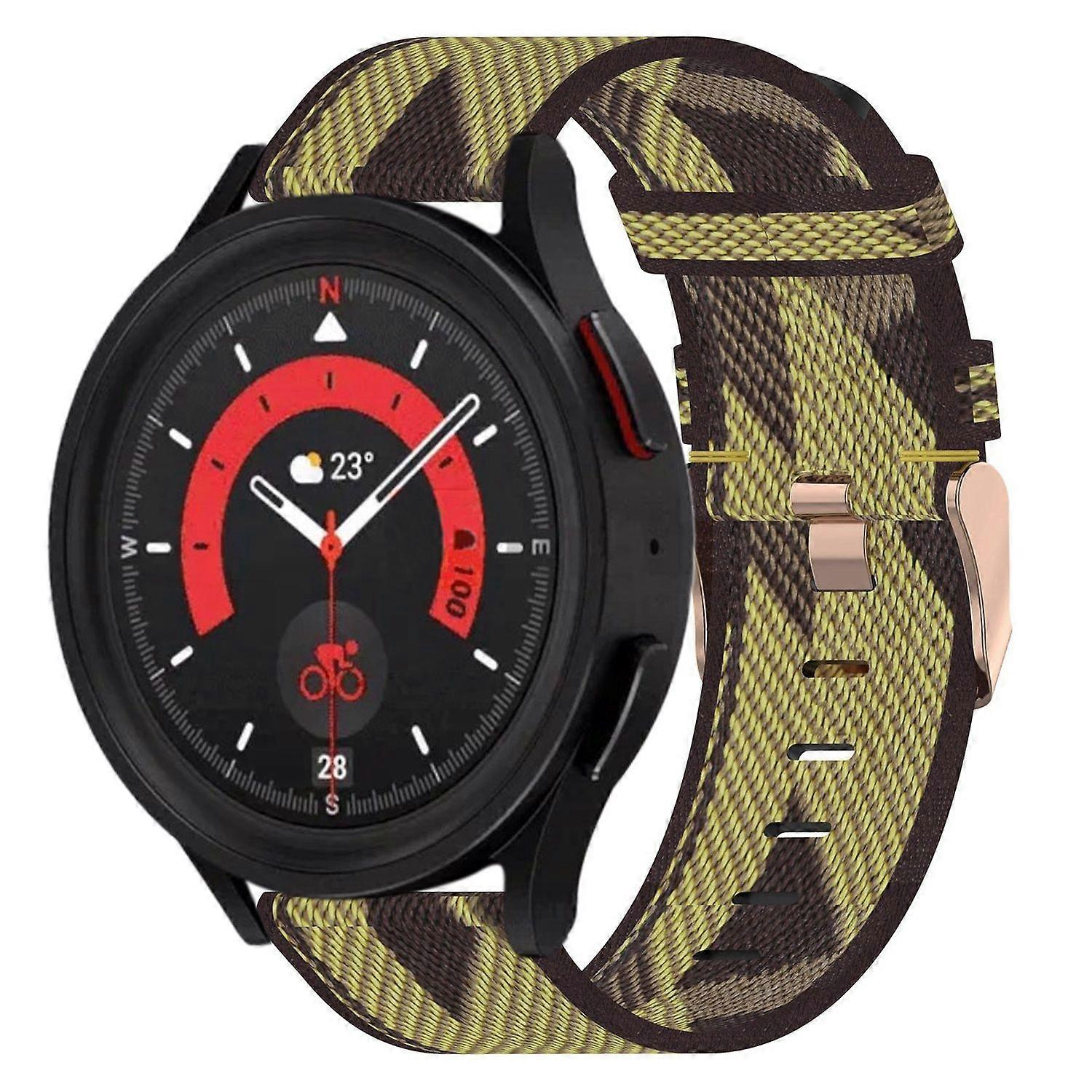 Woven Nylon Band for Samsung Galaxy Watch FE 6 5 4 Normal Pro Classic all sizes