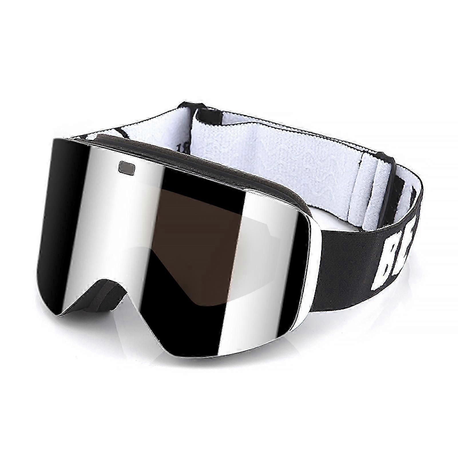 Cylindrical Double Layer Ski Goggles Comfortable Windproof Snow Goggles for Skiing Snowmobiling