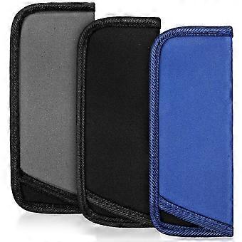 3pcs Slim Eyeglass Case Soft Eyeglasses Pouch Protective Eyeglasses Holder Slip In Eyeglasses Pouch Portable Eyewear Sleeve