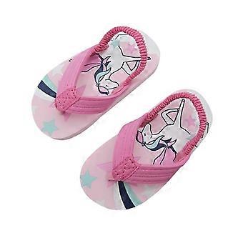 Toddler Flip Flops Shoes Little Kid Sandals with Back Strap Boys Girls Water Shoes compatible with Beach and Pool