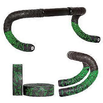Chrysanthemum pattern Road Bike Bar Tape Gradient Colour Handlebar Tapes Soft Anti-Vibration Wrap Tape Durable Bar Bartape
