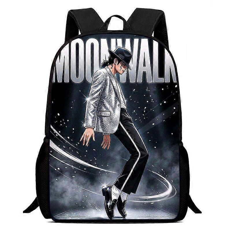 2026Michael Jackson Student Printed Backpack