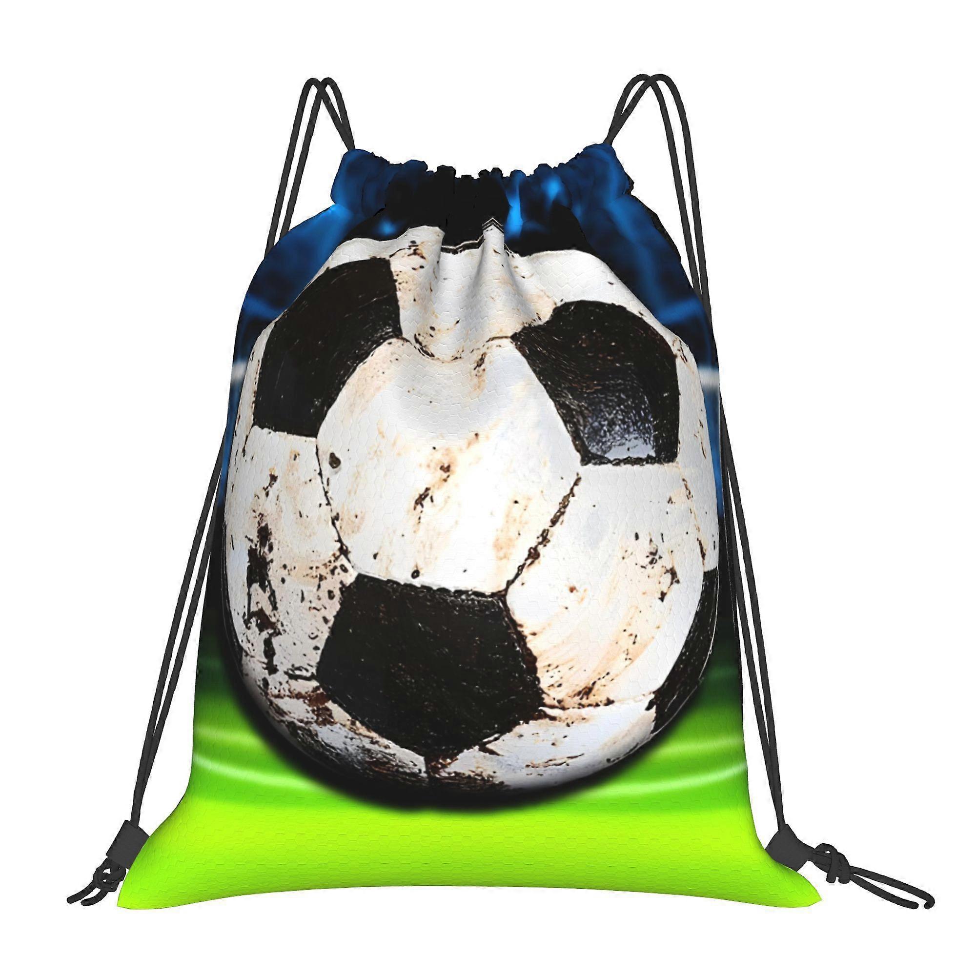 1pc Soccer Ball Drawstring Backpack-Cqazw