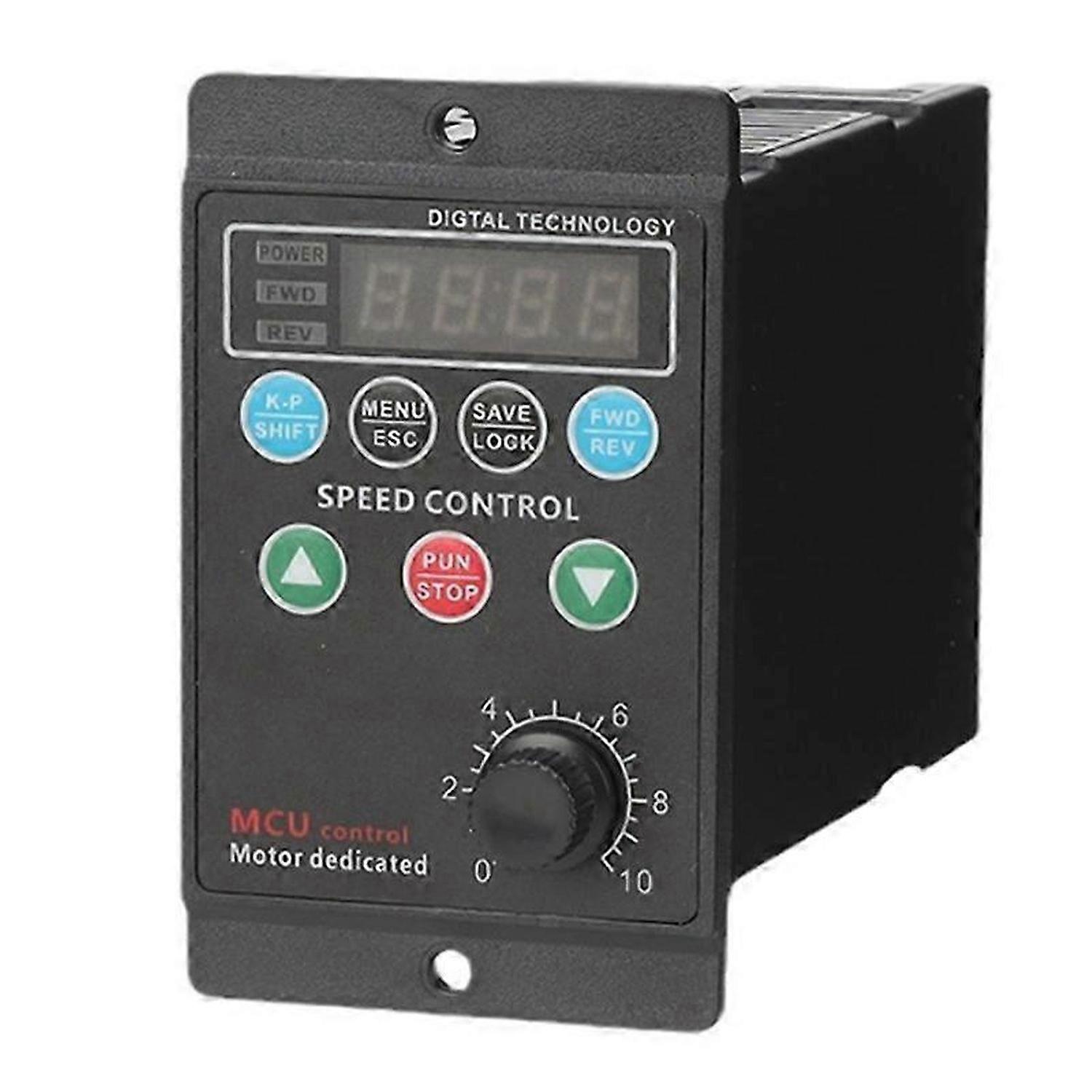 220V Single-Phase Input Three-Phase Output Motor Driver Frequency Converter with Four-Digit Digital