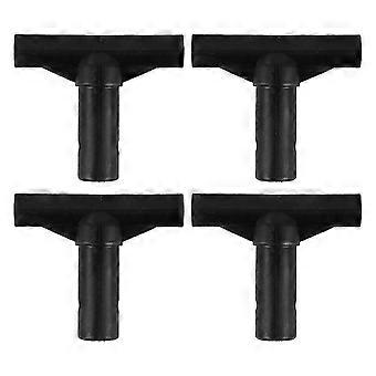 4pcs T-förmiger Stangenverbinder Ersatz Trampolin Rohrverbinder Pole Cap Pipe Connector für Trampoline
