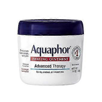 Unguento curativo per la pelle Aquaphor Advanced Therapy, barattolo da 14 once =-
