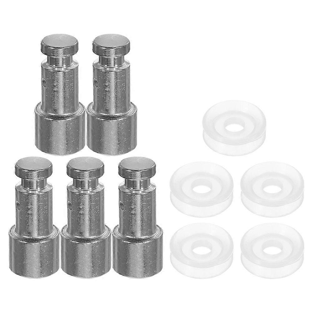 Electric Pressure Cooker Float Valve Replacement with Sealer Set 5Sets for Kitchen Use