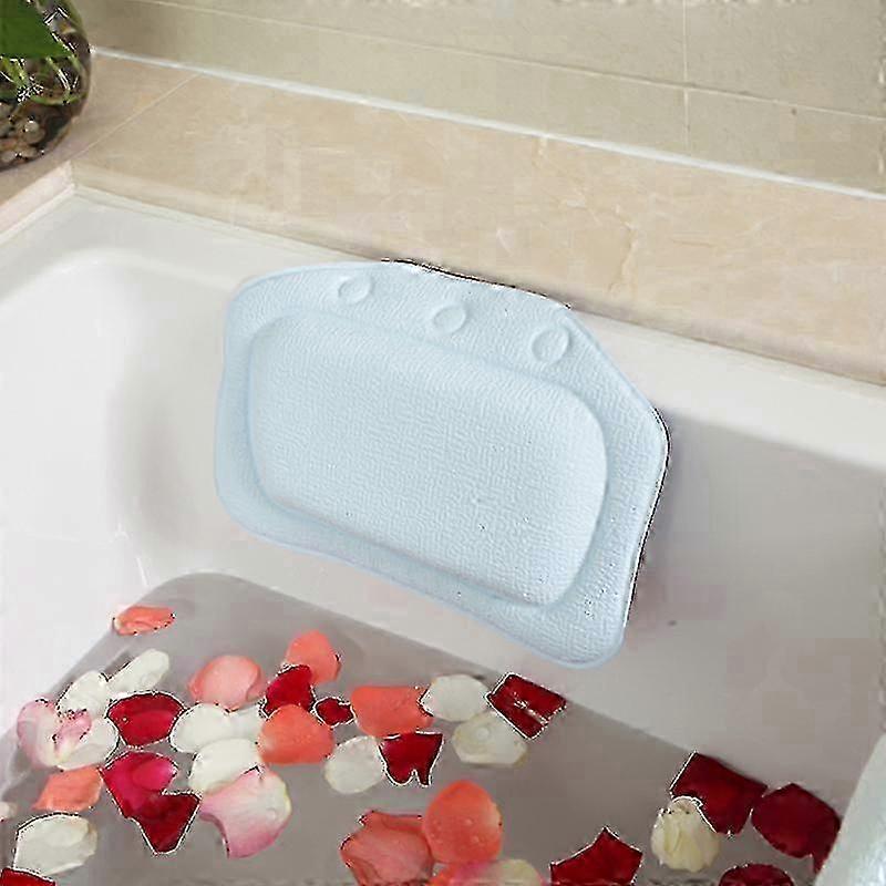 Ergonomic 4D Mesh Bath Headrest