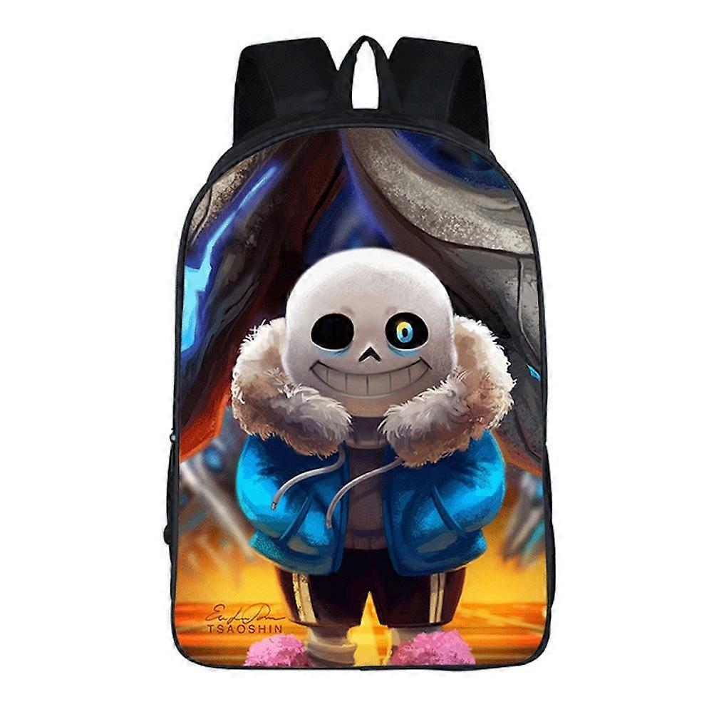 Undertale Children's Schoolbag Sans School Students' Backpack