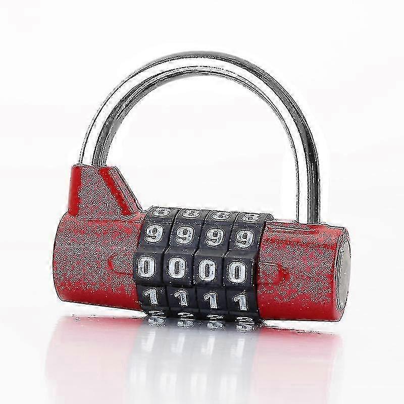 Resettable 4-Digit Weatherproof Padlock