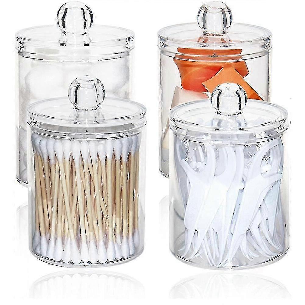Dust-Proof Clear Plastic Cotton Dispenser