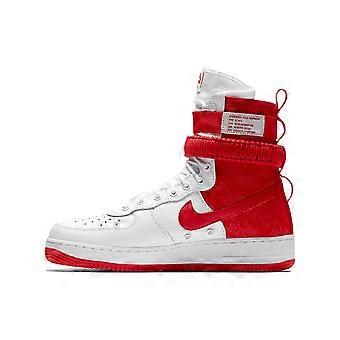 Nike SF Air Force 1 High White University Red ar1955-100