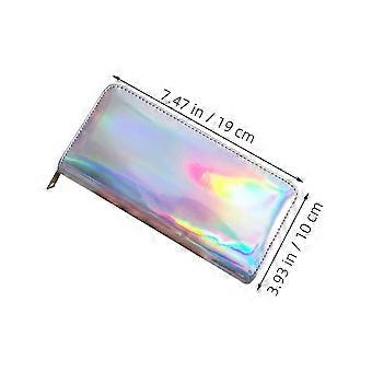 Cash Holding Wallet Large Capacity Rectangular Pattern Coin Purse for Storage