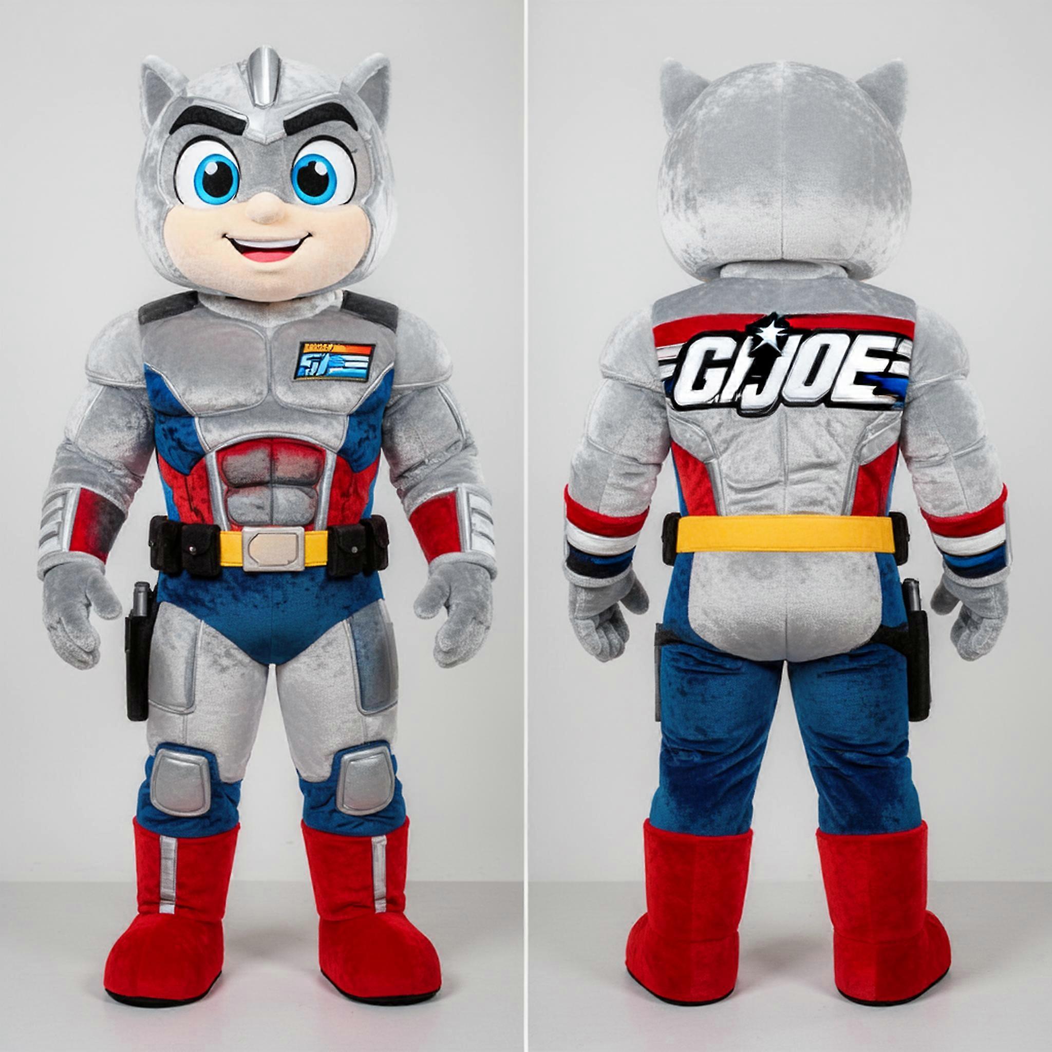 MASTICOT Silver Heroic Gi Joe Mascot