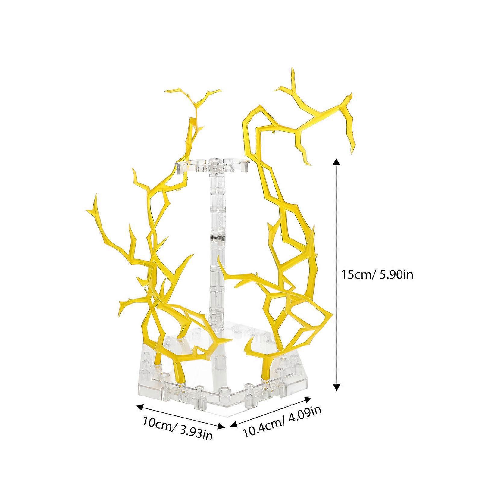 Action Figure Display Stand with Effect Plastic Doll Figure Stand 1Set
