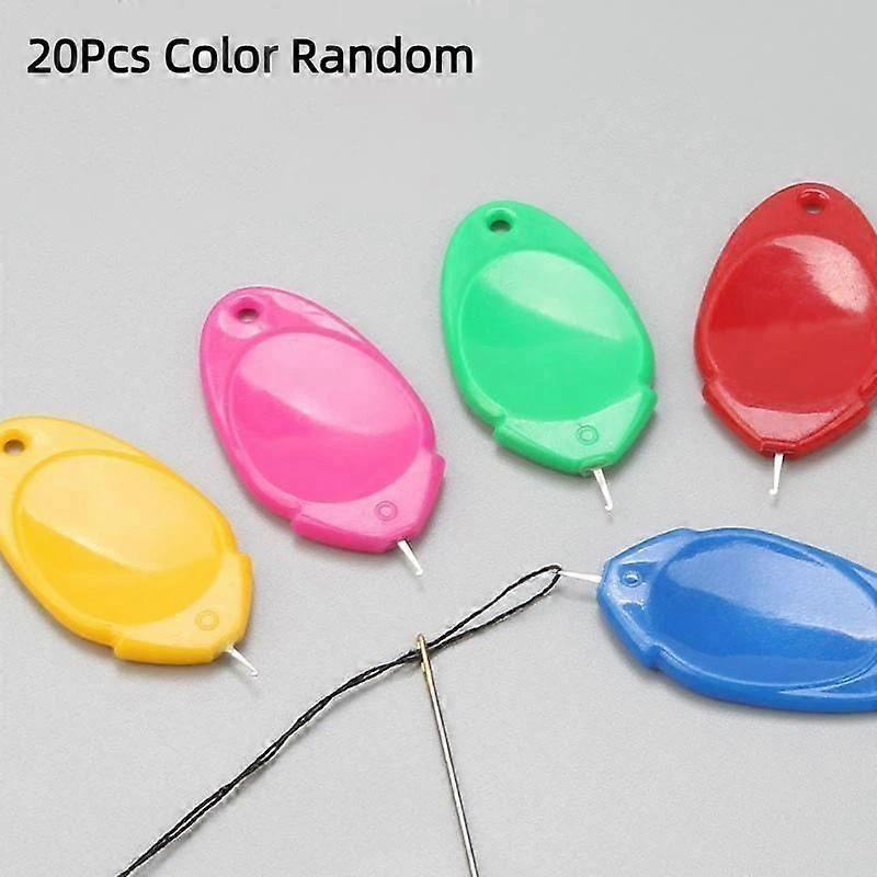 20Pcs Lot Diy Automatic Threader For Elderly Easy Needle Guide Handmade Sewing Tools Accessories