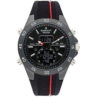Radiant kibet Watch for Men Analog / Quartz Digital with RA484702 Rubber Bracelet