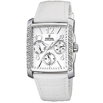 Feast Quartz Analog Women's Watch with Cowhide Bracelet F16524/1