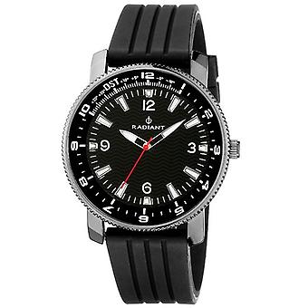 Radiant new explorer reloj para Hombre Analógico de Cuarzo con brazalete de Silicona RA106601