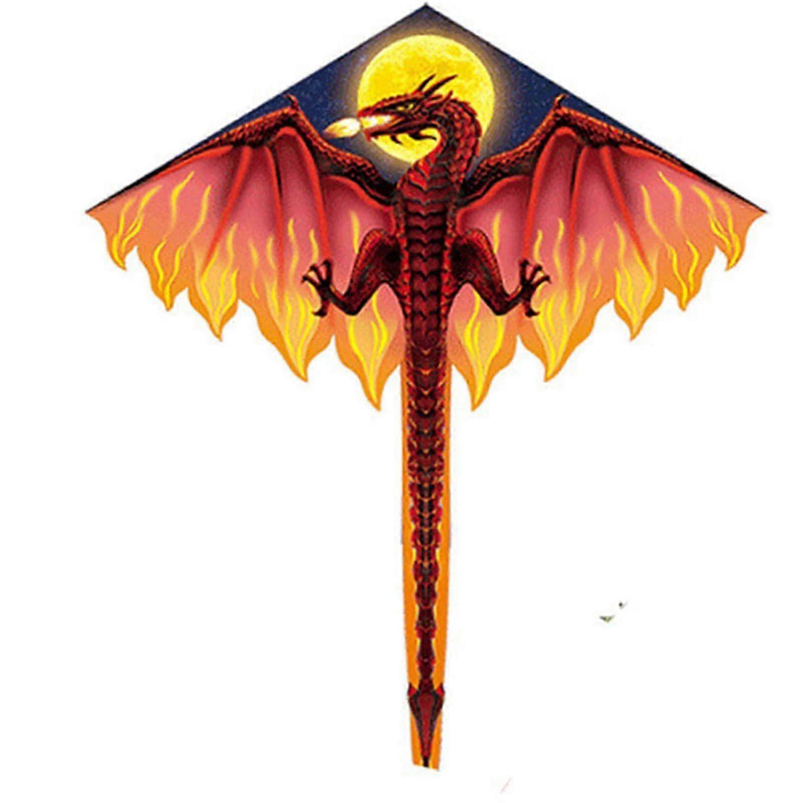 1.3x1.7m 3D Dragon Kite Portable