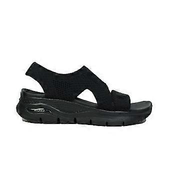 Dame-sko Skechers Arch Fit - Brightest Day | 119458 BBK | Sort.