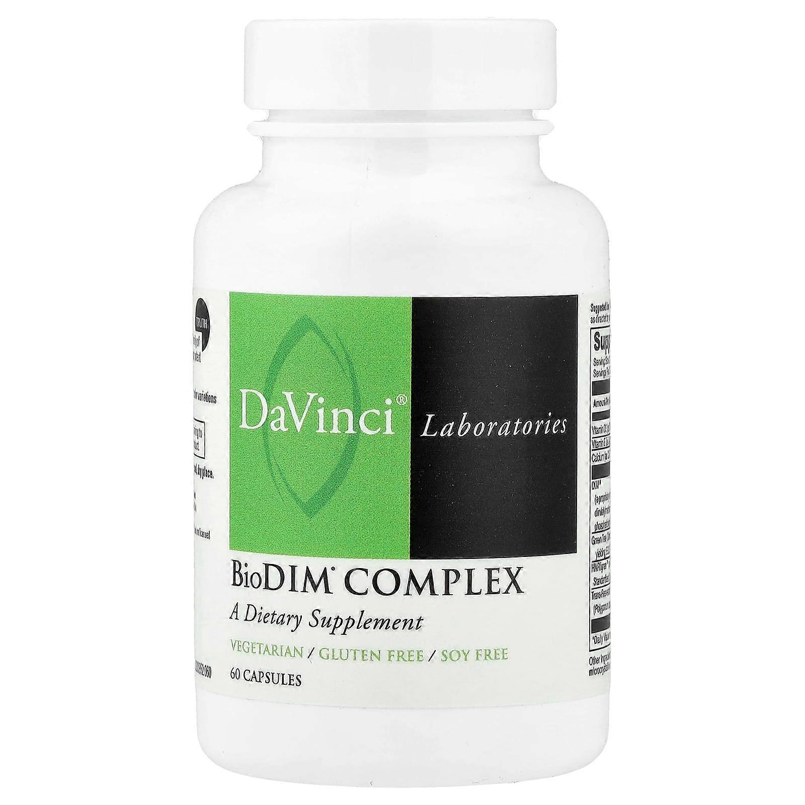 DaVinci Laboratories, BioDim Complex, 60 Capsules