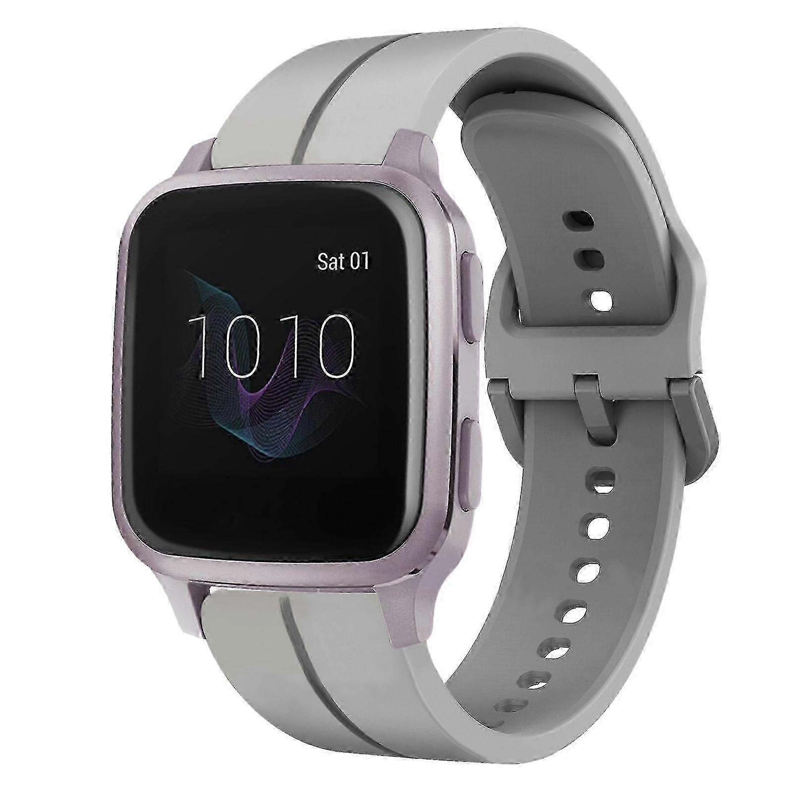 Soft Silicone Replacement Band compatible with Square GPS Smartwatches