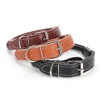 Pet Pulling Rope Wear-Resistant PU Neck Strap compatible with Dogs