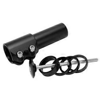 Mountain Bike Stem Riser Aluminium Alloy   Handlebar Riser Adapter for 28.6mmCelsius1.13in Fork
